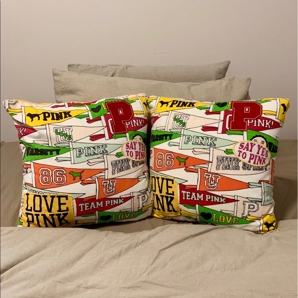 PINK Square Pillow Case